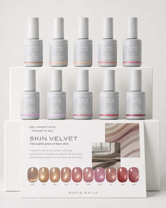 Magnetic Gel 10 Color Set 100–109 | Skin Velvet