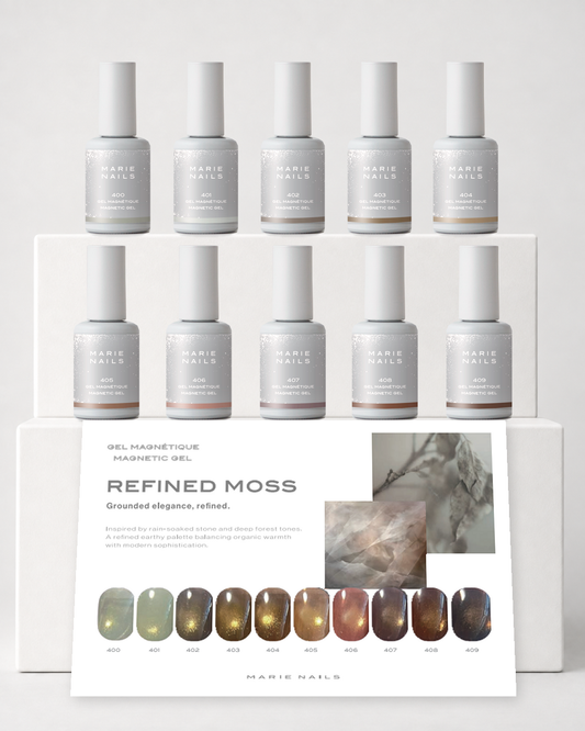 Magnetic Gel 10 Color Set 400–409 | Refined Moss