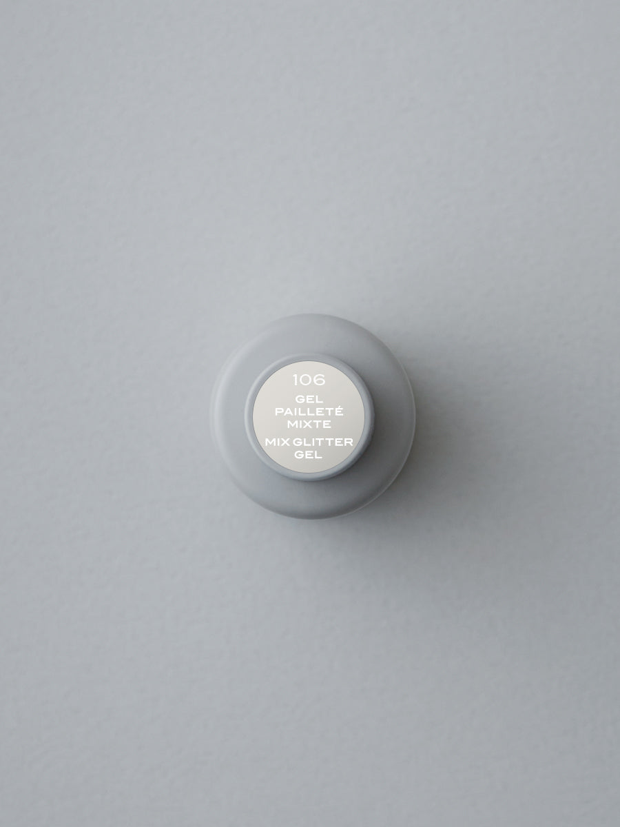 MARIE NAILS Glitter Gel Polish – No.106