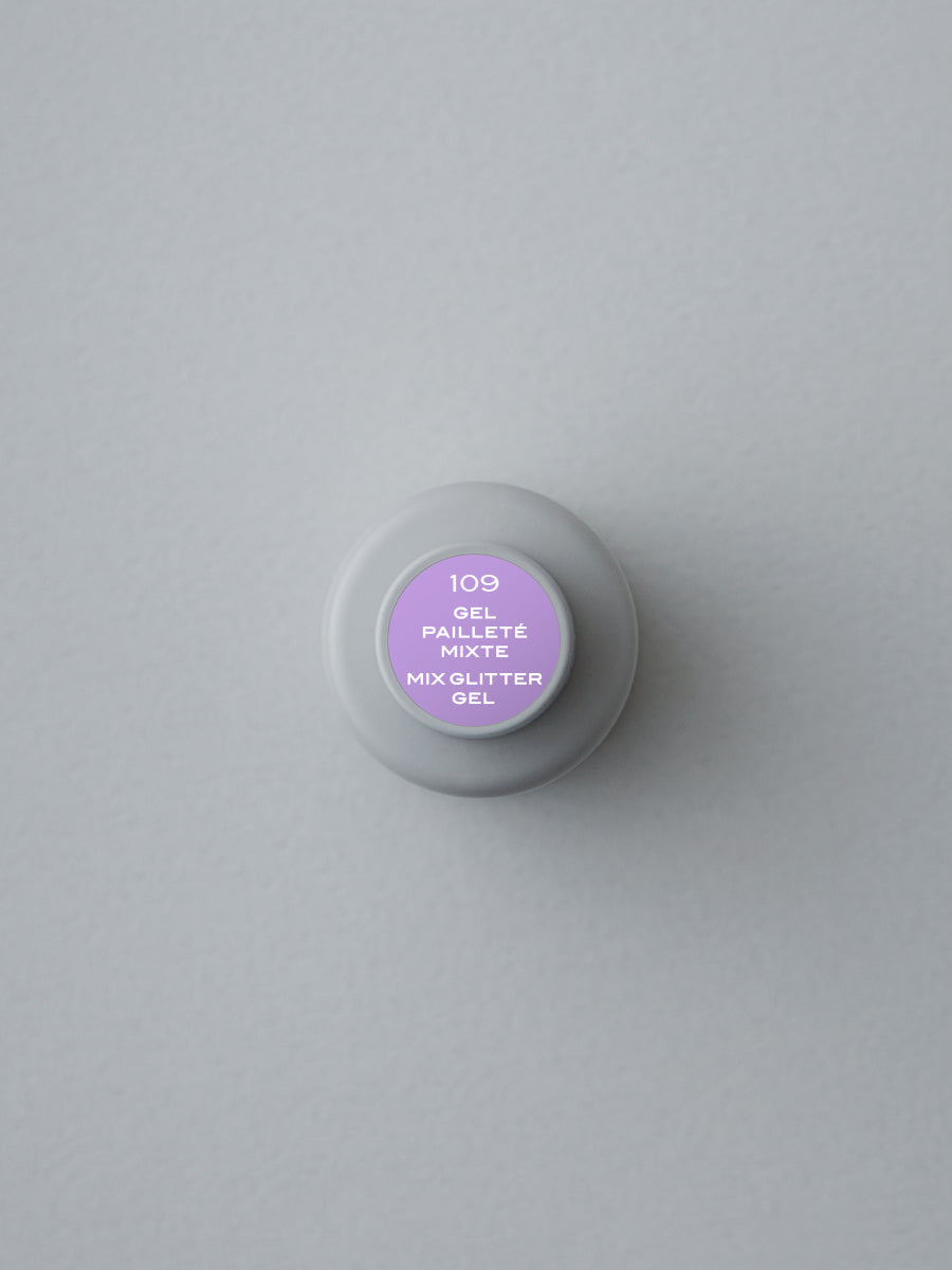 MARIE NAILS Glitter Gel Polish – No.109